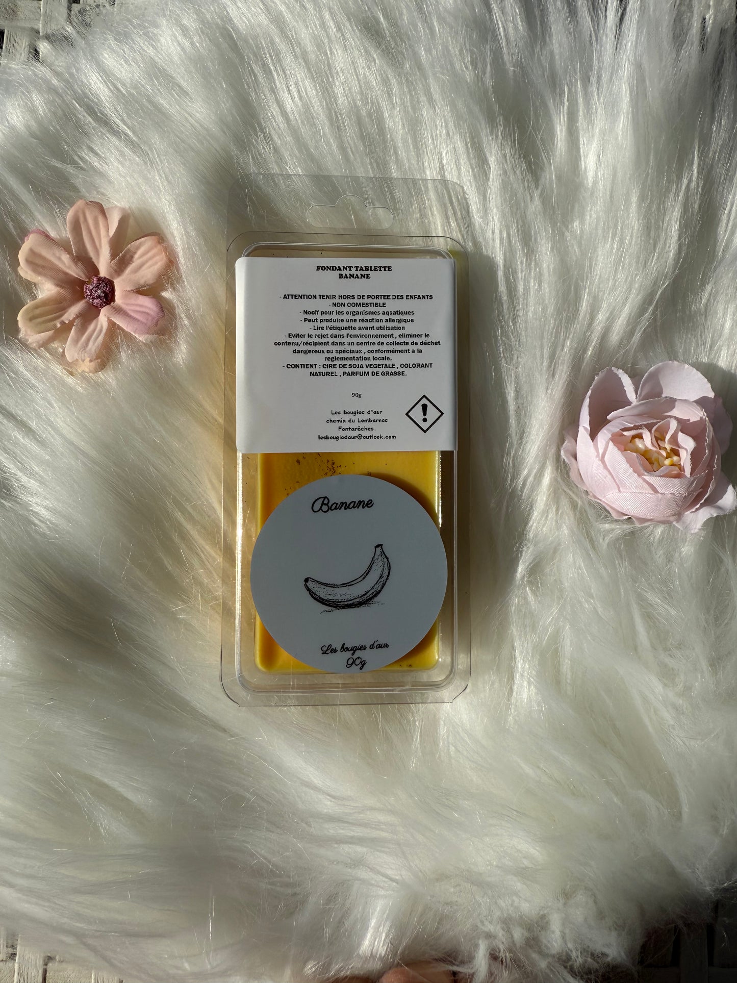 Fondant tablette Banane
