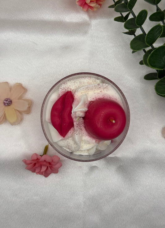 Bougie gourmande Pomme d'amour